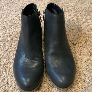 Lucky Brand black booties